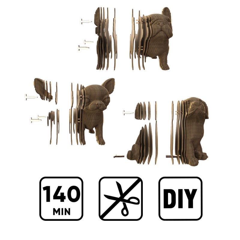 CARTONIC 3D PUZZLE, Puppies Trio