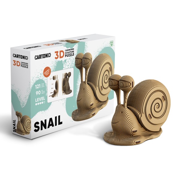 CARTONIC 3D PUZZLE, Snail