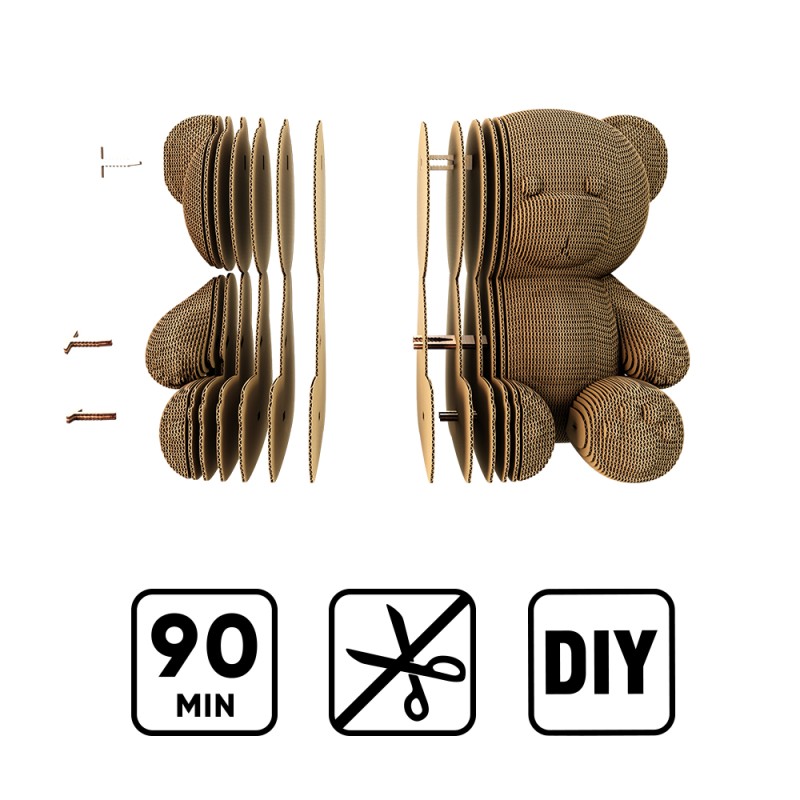 CARTONIC 3D PUZZLE, Teddy bear