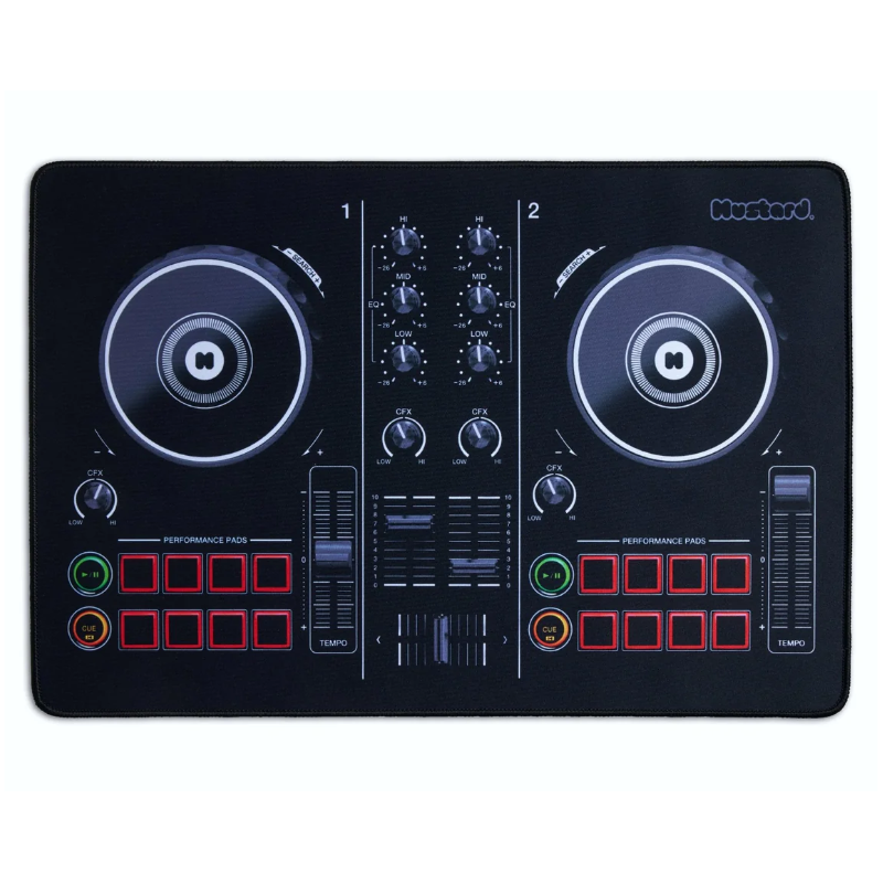 MUSTARD DJ Desk Mat