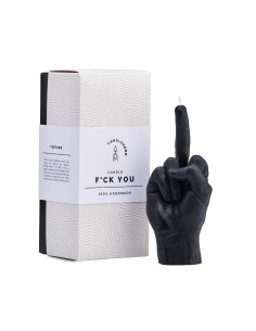 CandleHand "F*ck you", Black