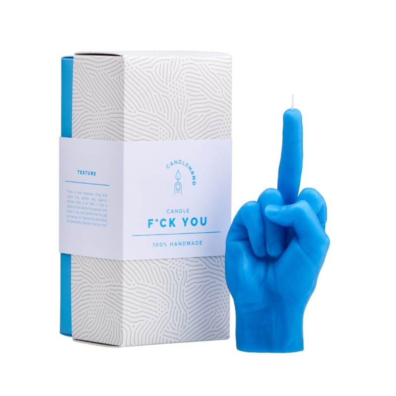 CandleHand "F*ck you", Blue