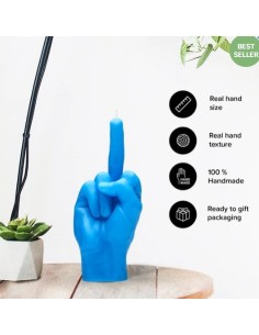 CandleHand "F*ck you", Blue 2