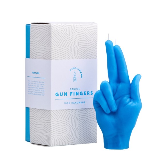 CandleHand "Gun Fingers",  Blue