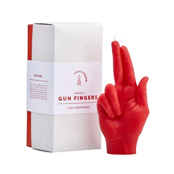 CandleHand "Gun Fingers",  Red