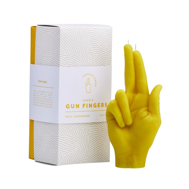 CandleHand "Gun Fingers",  Yellow