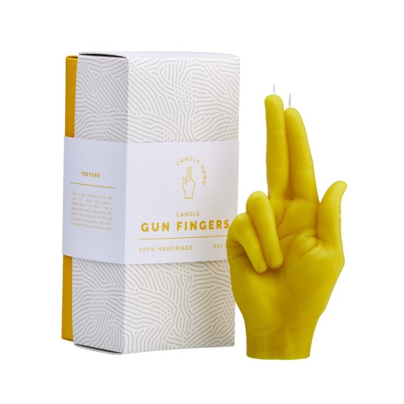 CandleHand "Gun Fingers",  Yellow