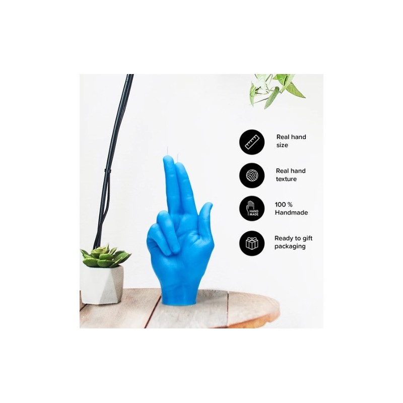 CandleHand "Gun Fingers",  Blue