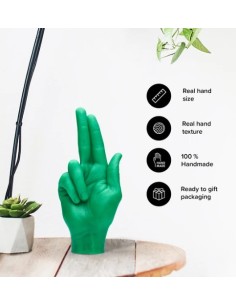 CandleHand "Gun Fingers",  Green 2
