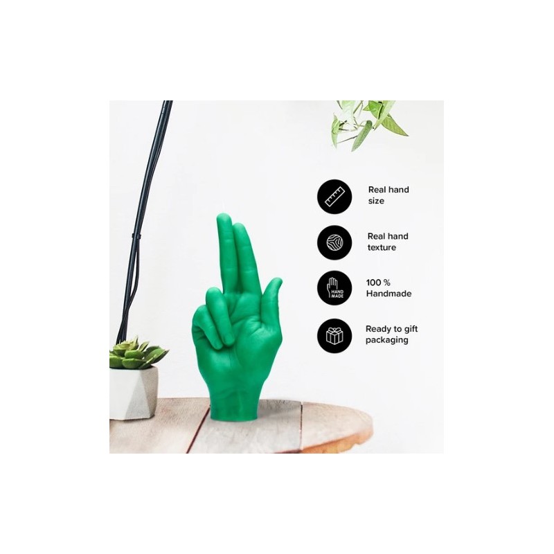 CandleHand "Gun Fingers",  Green
