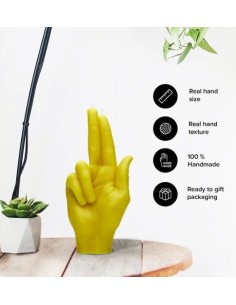 CandleHand "Gun Fingers",  Yellow 2