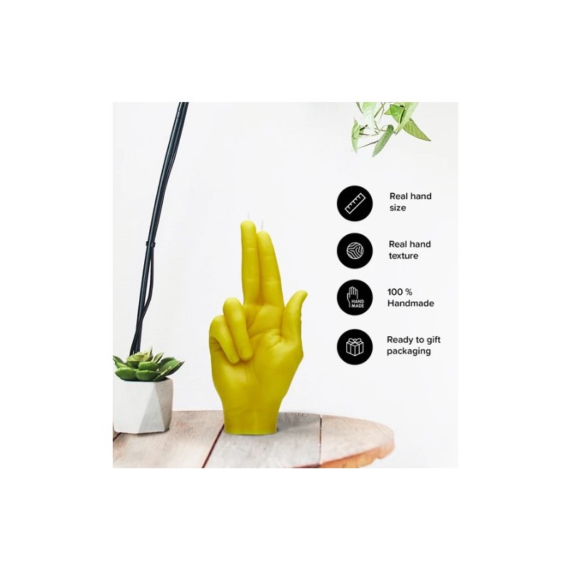 CandleHand "Gun Fingers",  Yellow