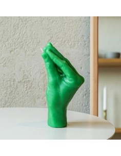 CandleHand "Italian Gesture",  Green 2