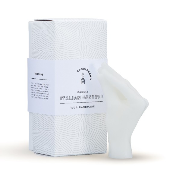 CandleHand "Italian Gesture",  White
