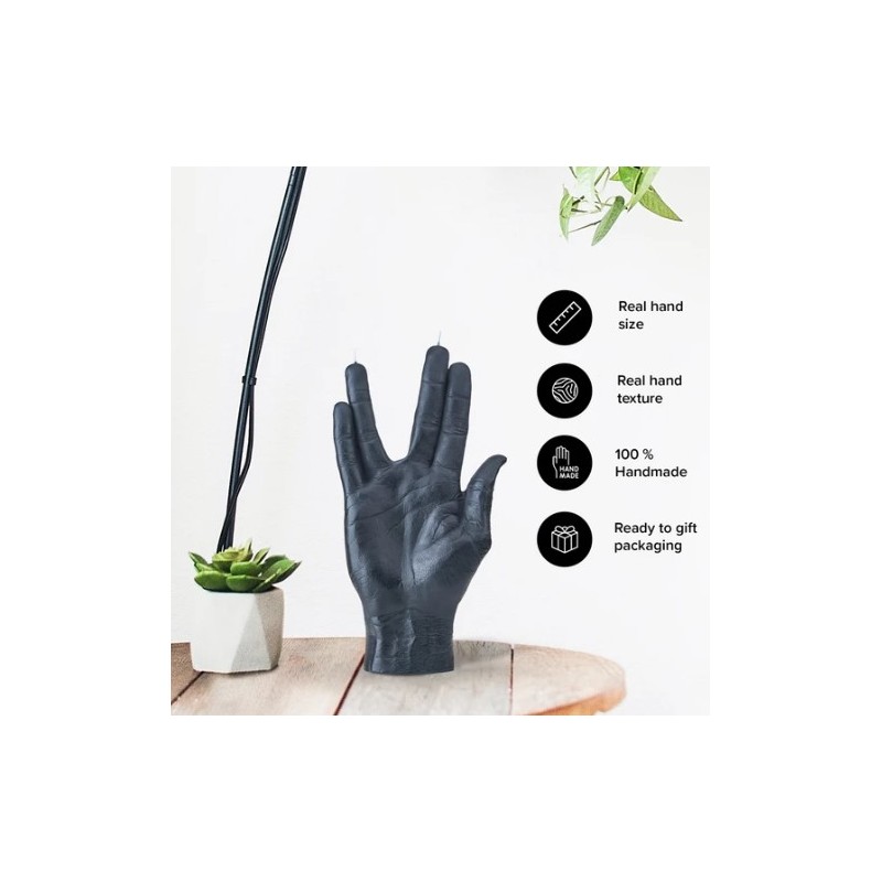 CandleHand "LLAP",  Black