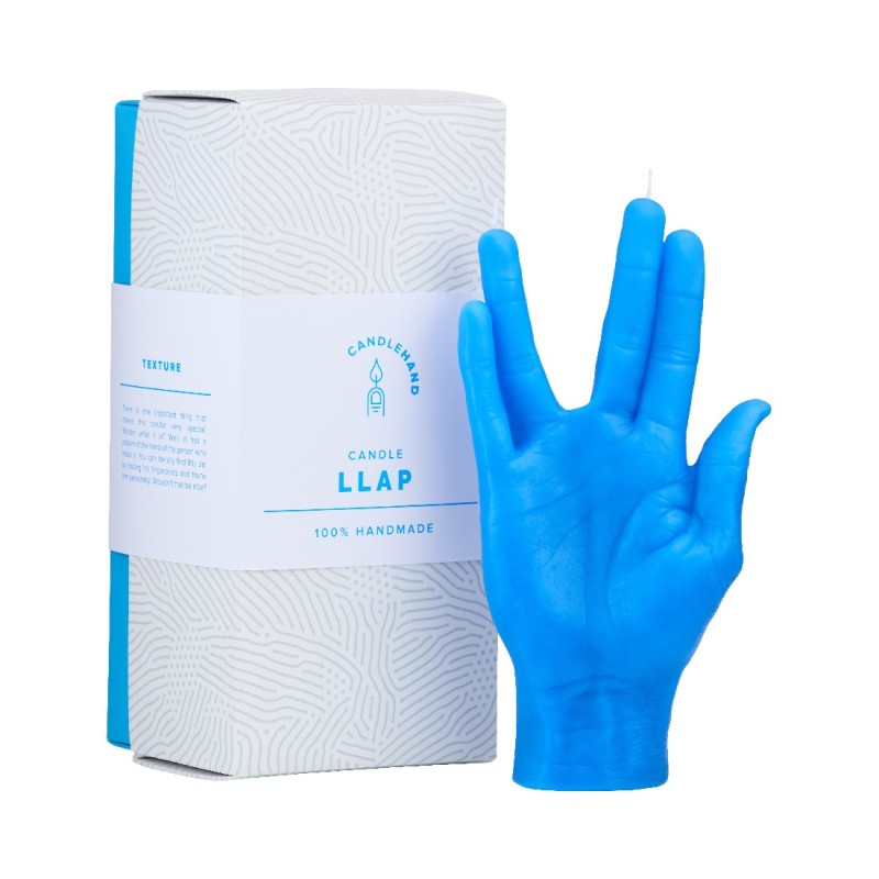 CandleHand "LLAP",  Blue