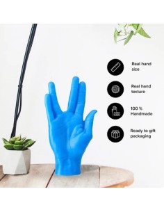 CandleHand "LLAP",  Blue 2
