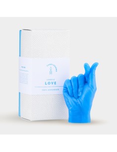 CandleHand "Love",  Blue