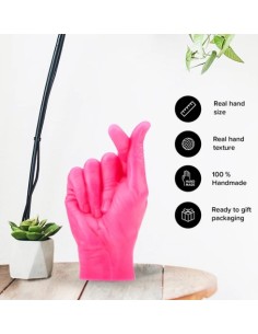 CandleHand "Love",  Pink 2