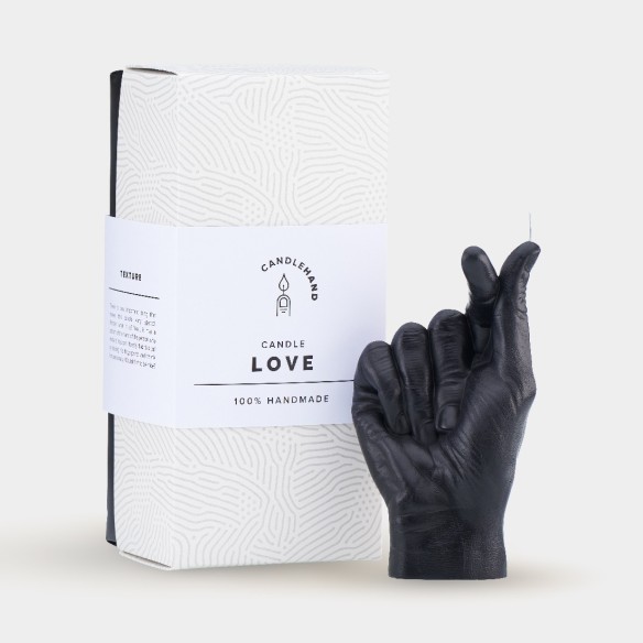 CandleHand "Love",  Black
