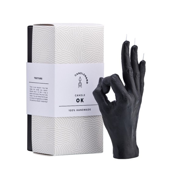 CandleHand "Ok", Black