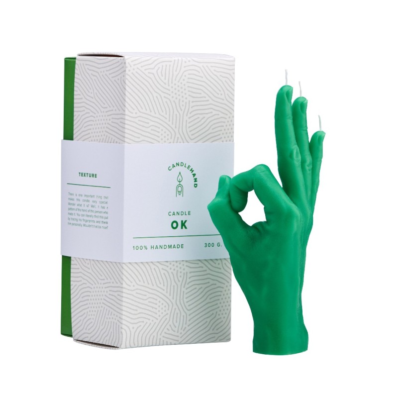 CandleHand "Ok", Green