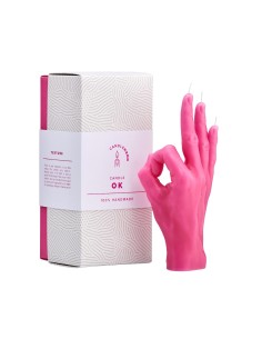 CandleHand "Ok", Pink