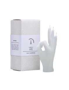 CandleHand "Ok", White