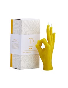 CandleHand "Ok", Yellow