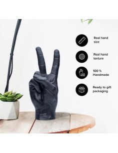 CandleHand "Peace", Black 2