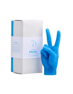 CandleHand "Peace", Blue