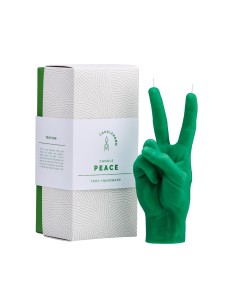 CandleHand "Peace", Green