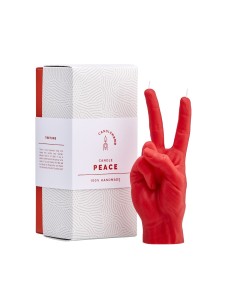 CandleHand "Peace", Red
