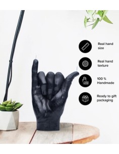 CandleHand "Shaka", Black 2