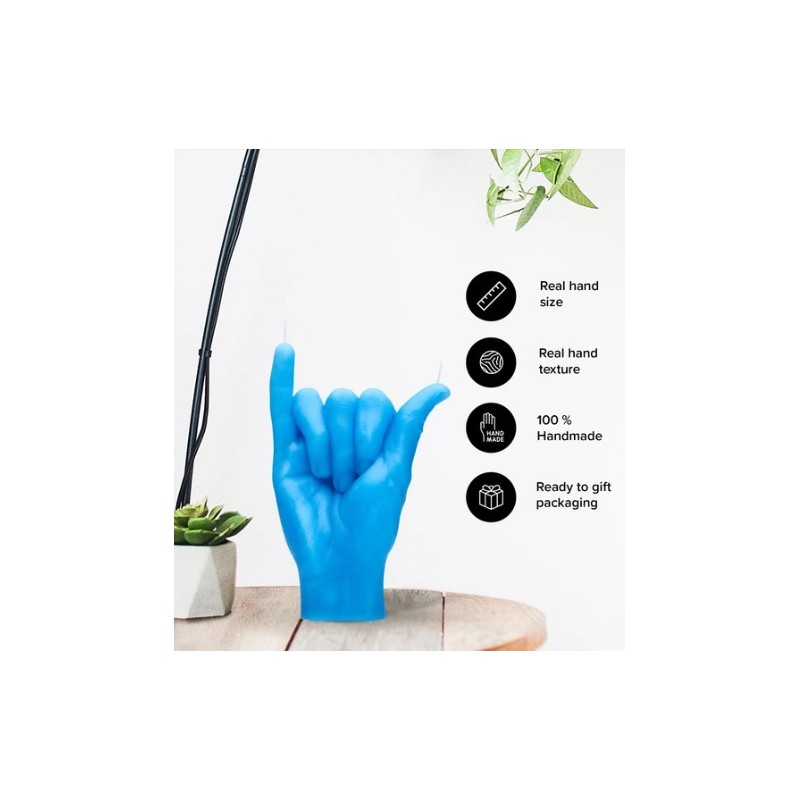 CandleHand "Shaka", Blue