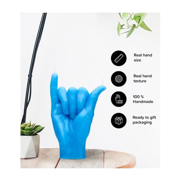 CandleHand "Shaka", Blue