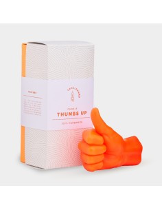 CandleHand "Thumbs Up", Orange Neon