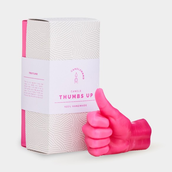 CandleHand "Thumbs Up", Pink