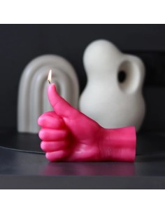 CandleHand "Thumbs Up", Pink 2