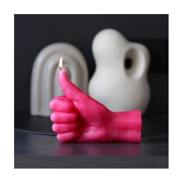 CandleHand "Thumbs Up", Pink