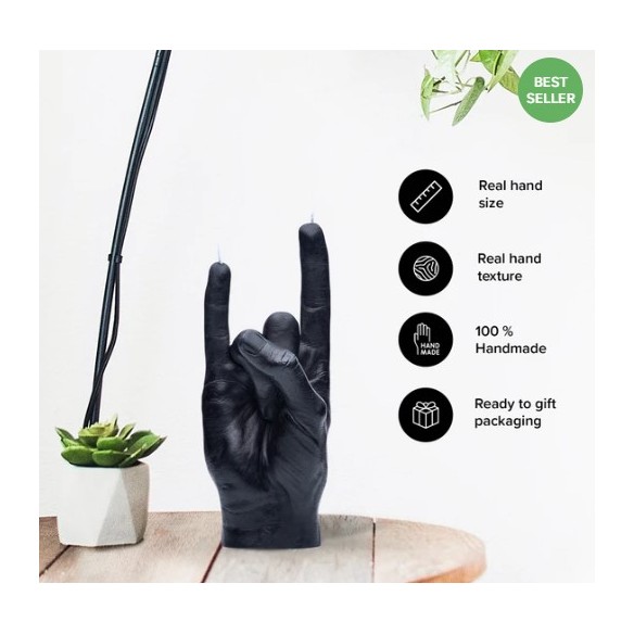CandleHand "You Rock", Black