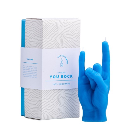 CandleHand "You Rock", Blue