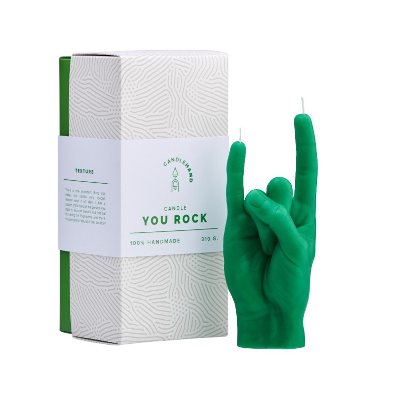 CandleHand "You Rock", Green