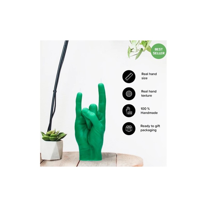 CandleHand "You Rock", Green