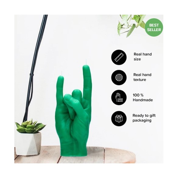 CandleHand "You Rock", Green