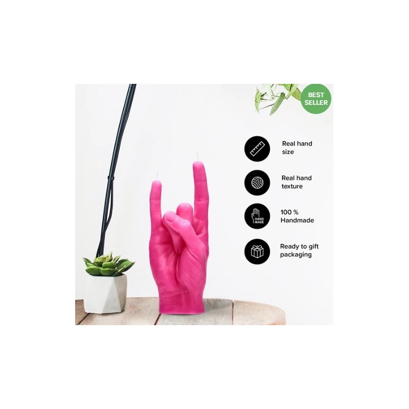 CandleHand "You Rock", Pink