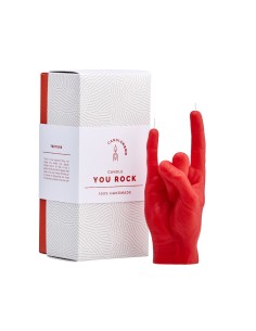 CandleHand "You Rock", Red