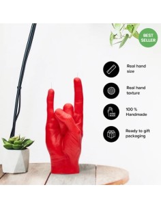 CandleHand "You Rock", Red 2