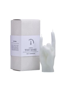 CandleHand "You Rock", White