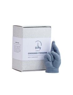 CandleHand Baby "Crossed Fingers", Grey